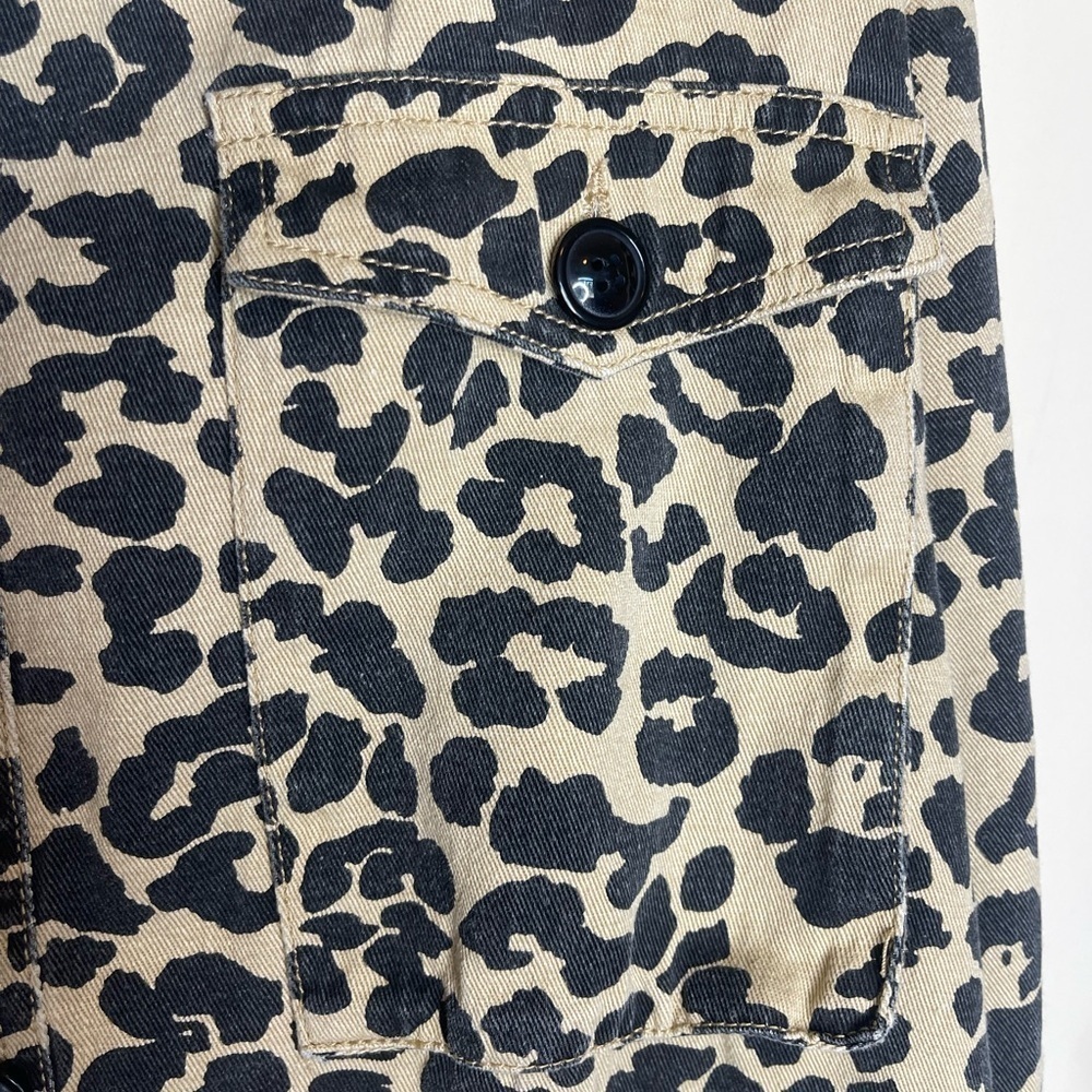 Lulus leopard lightweight oversized jacket - Picture 5 of 8